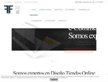 Tablet Screenshot of diseno-tiendas-online.com